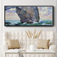 The Manneport, Seen from Below, 1883 - Floater Framed Canvas Print