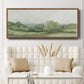 Vintage Landscape Sketch II - Floater Framed Canvas Print