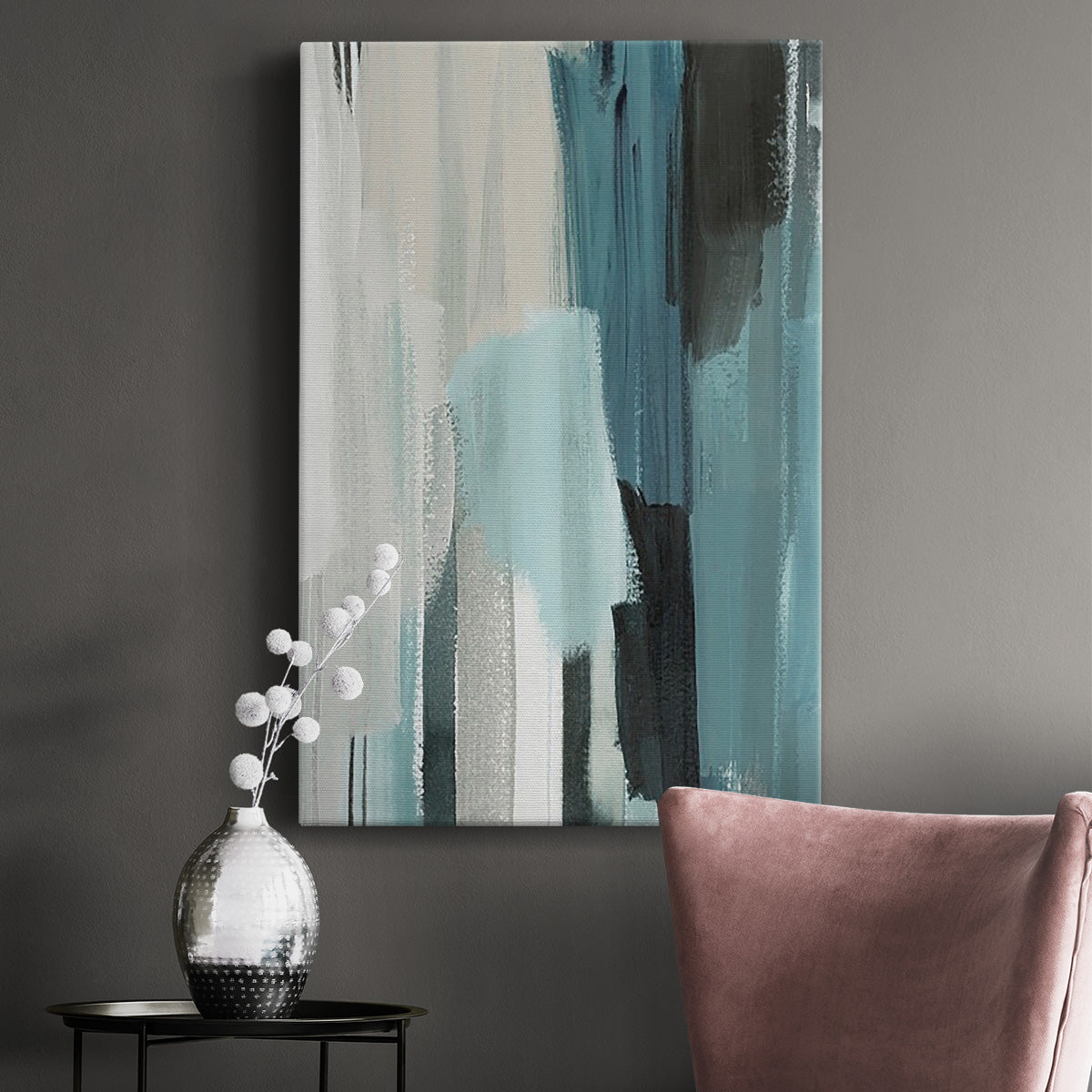 Scribe Shore I Premium Gallery Wrapped Canvas - Ready to Hang