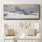 The Road in Front of Saint - Floater Framed Canvas Print