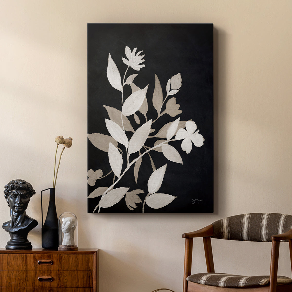 Midnight Silhouette I - Canvas Art Print