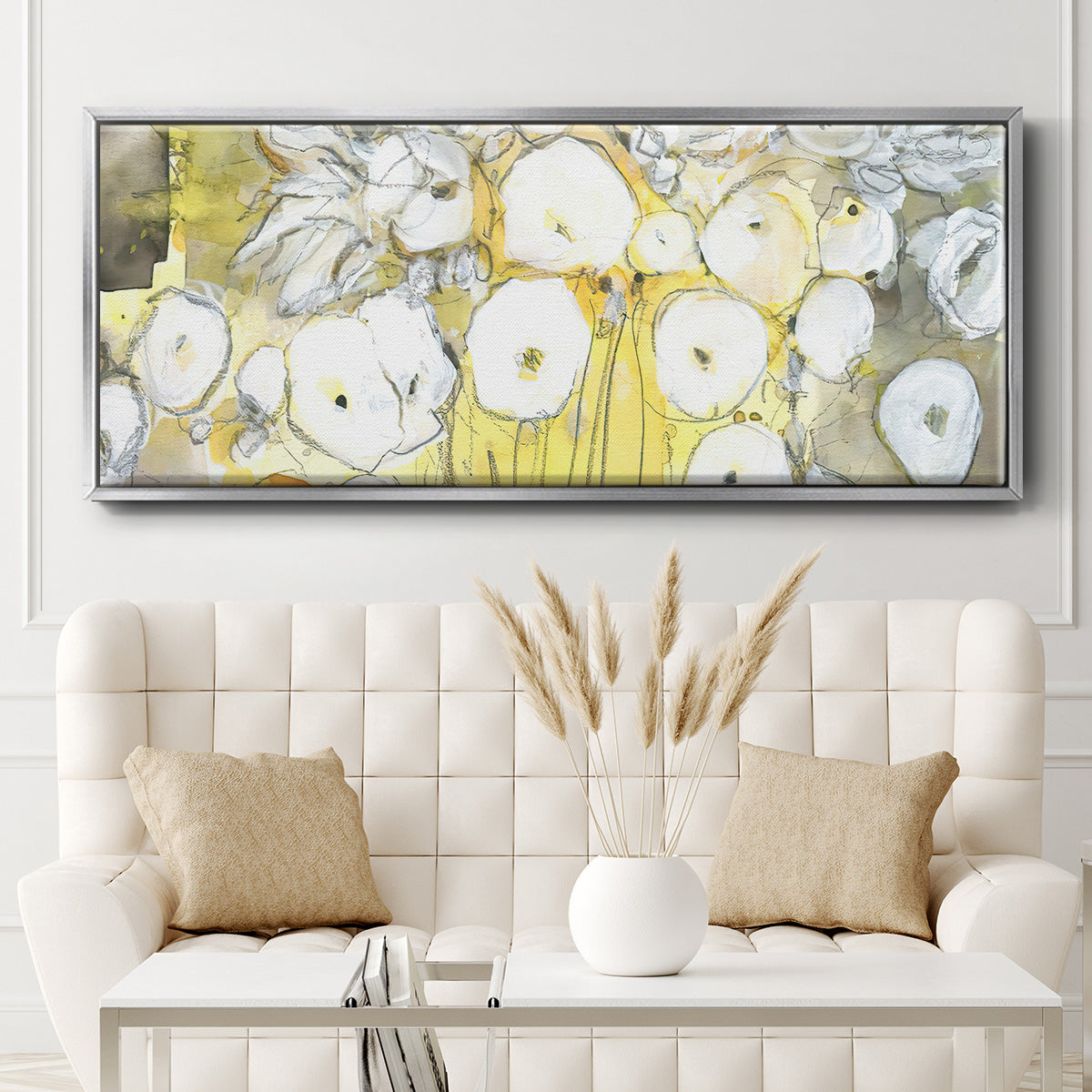 Heirloom Treasure II - Floater Framed Canvas Print