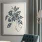 Growing Leaves III - Modern Framed Canvas Print