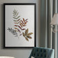 Autumn Leaves III - Modern Framed Canvas Print