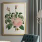 Pink Floral Mix II - Modern Framed Canvas Print