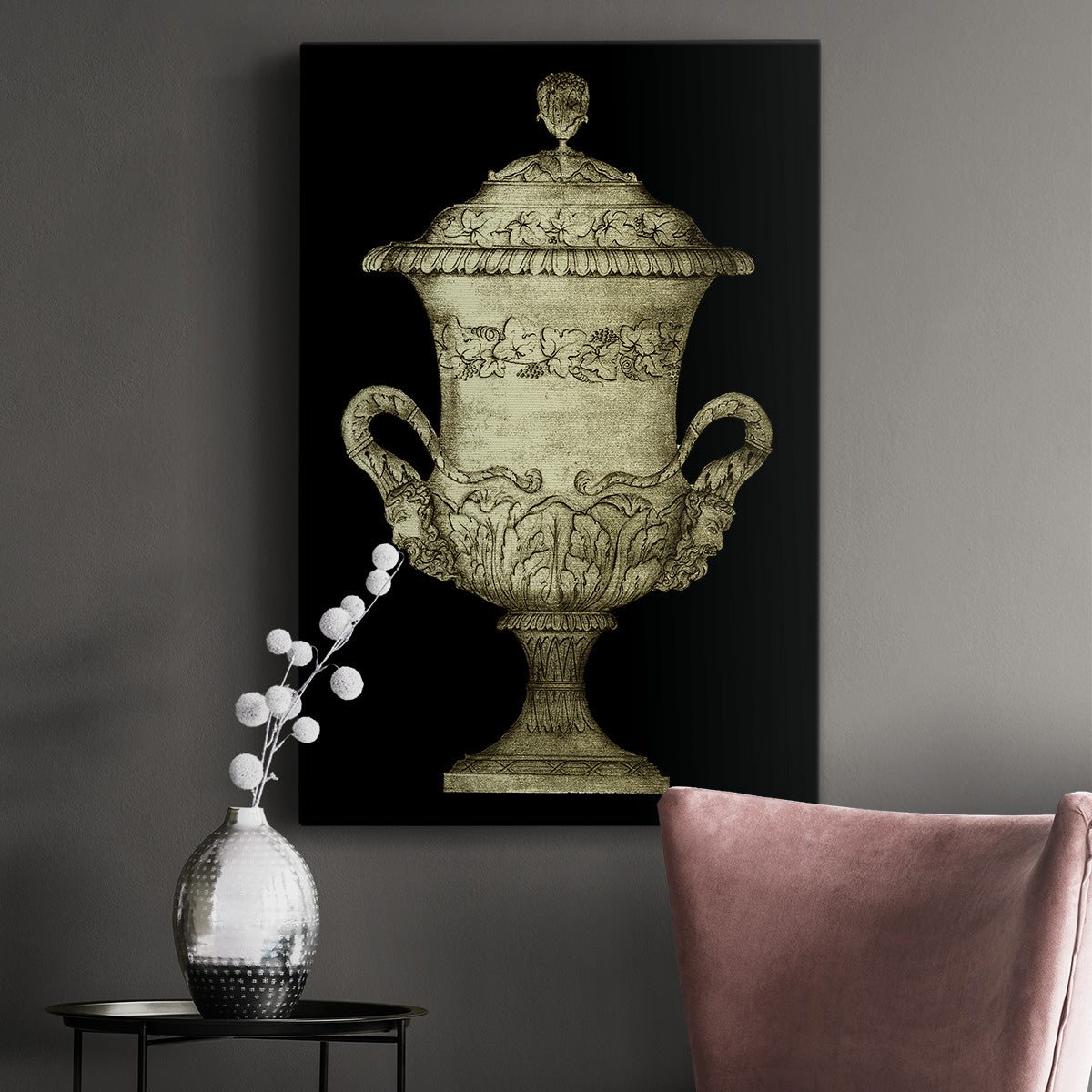 Garden Antiquities IV Premium Gallery Wrapped Canvas - Ready to Hang