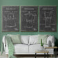 Morning Routine IV - Floater Framed Canvas Set