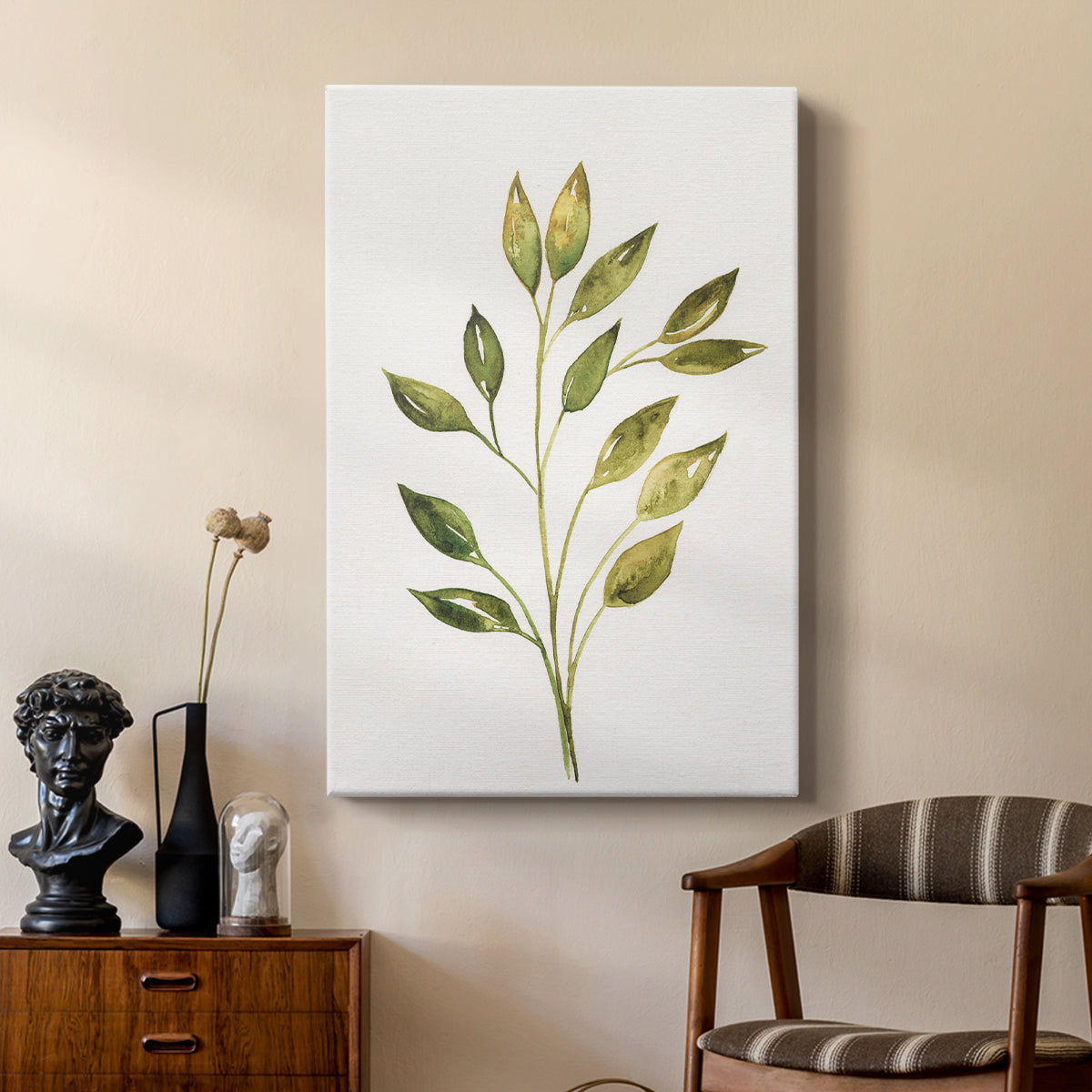 Single Twig II - Canvas Art Print