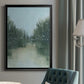 Marsh Morning Fog I - Modern Framed Canvas Print