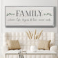 Love Never Ends - Floater Framed Canvas Print