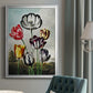 Temple of Flora VI - Modern Framed Canvas Print