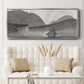 Mount Desert, Coast of Maine - Floater Framed Canvas Print