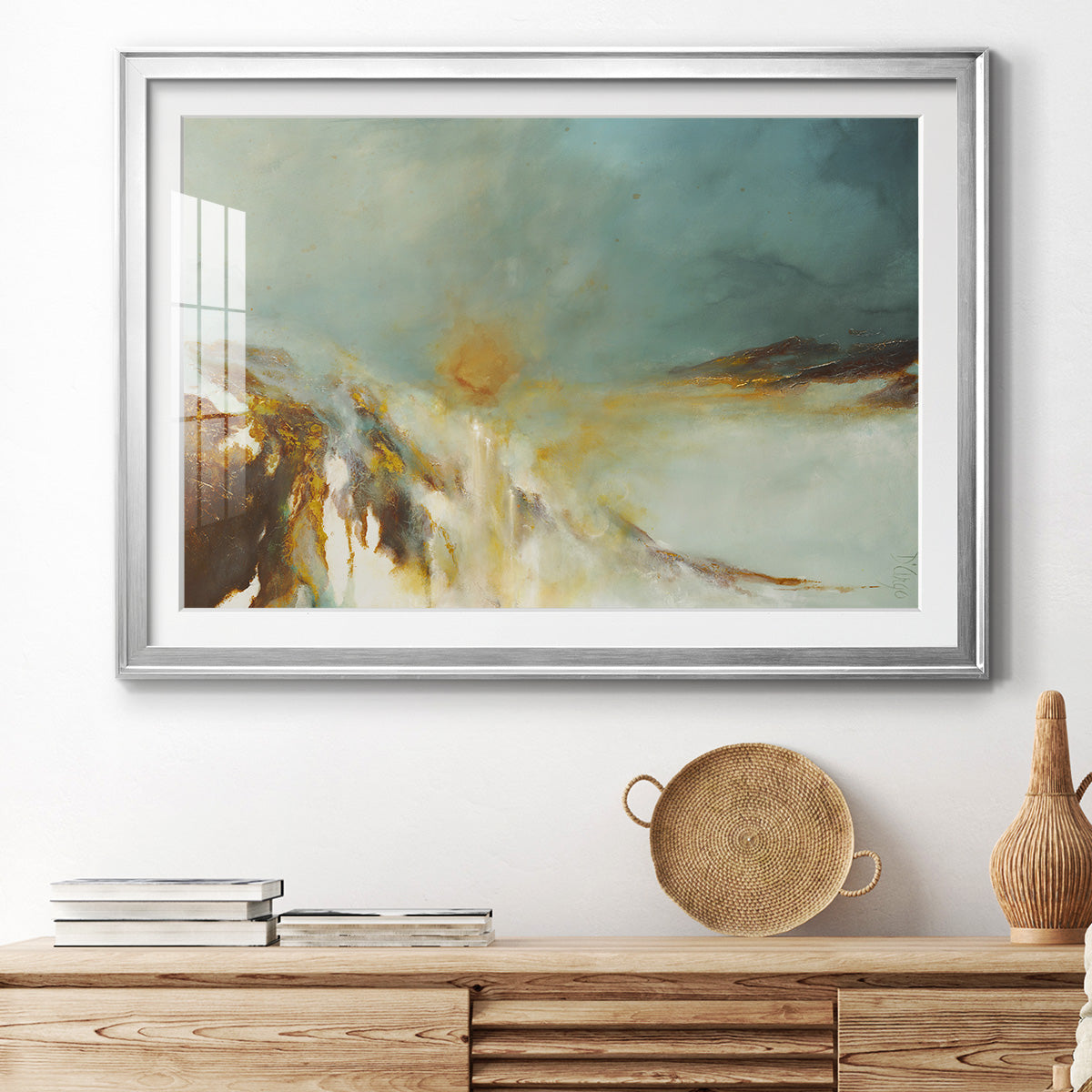 Terra Sol Premium Framed Print - Ready to Hang