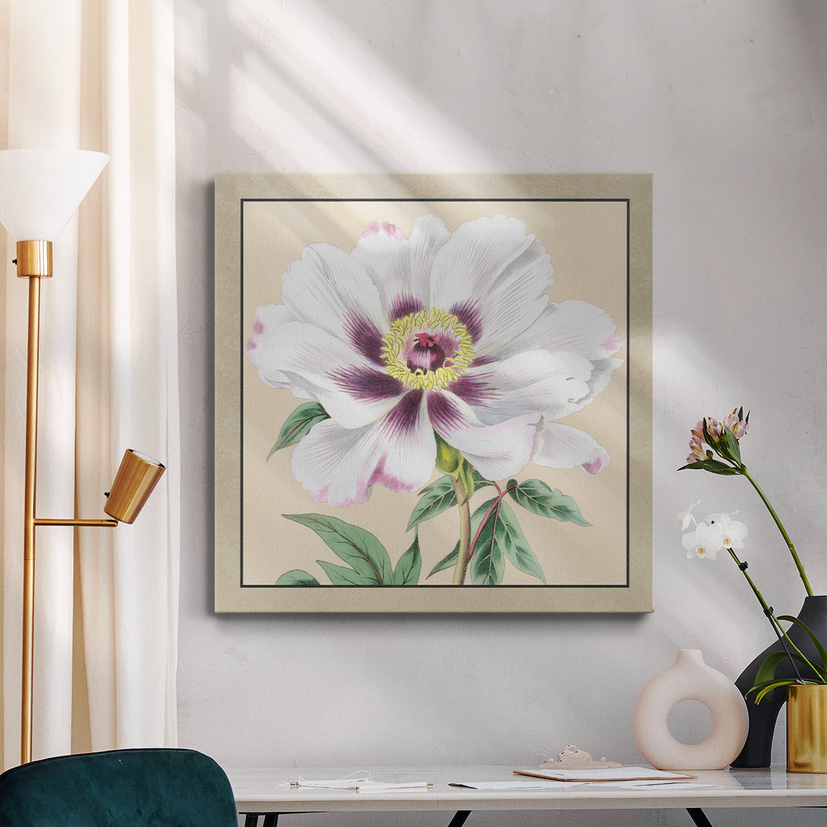 Peony Collection VI - Canvas Art Print