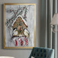 Winter Birds - Modern Framed Canvas Print