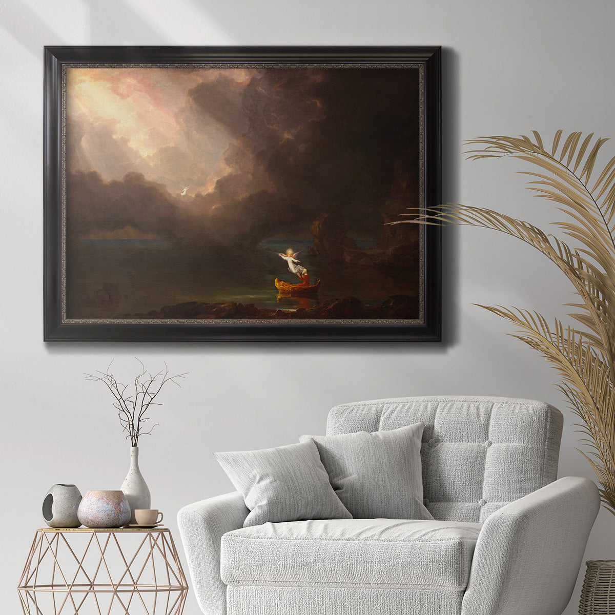 The Voyage of Life - Ornate Framed Canvas Print