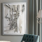 Europe Street Sketches I - Modern Framed Canvas Print