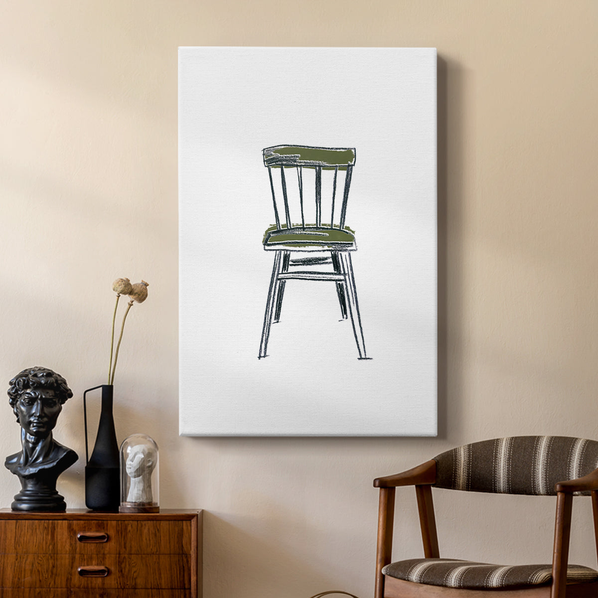 Take a Seat IV - Canvas Art Print
