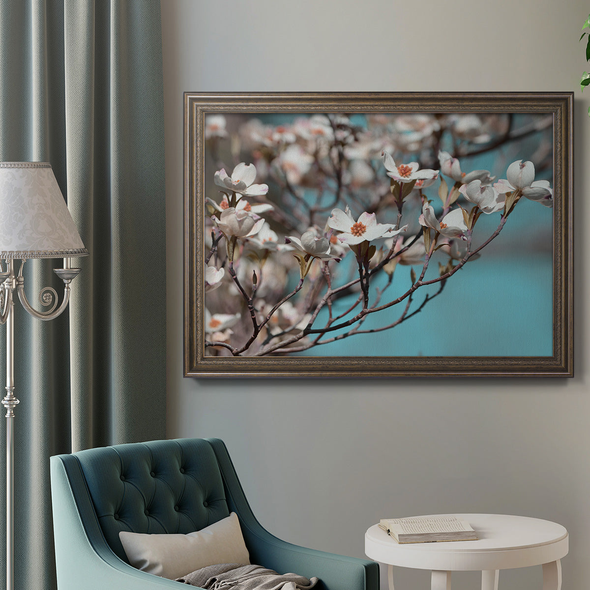 Dogwood Spring III Premium Framed Canvas- Ready to Hang