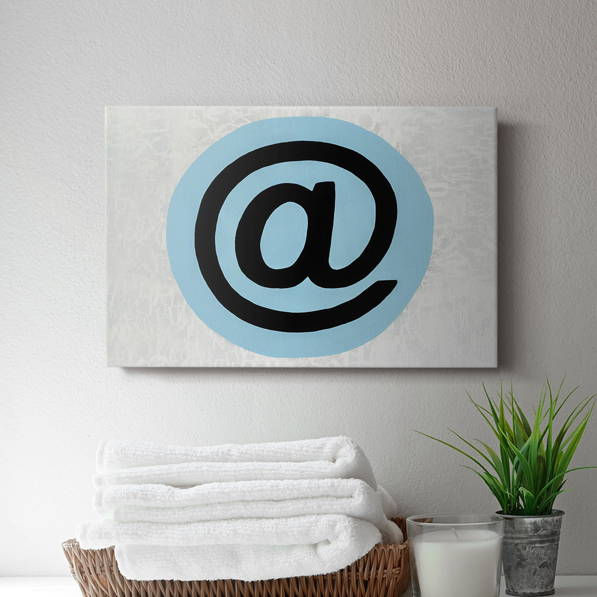 At - Canvas Art Print