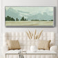 Farmland Study I - Floater Framed Canvas Print