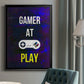 Gamer at Play VI - Modern Framed Canvas Print
