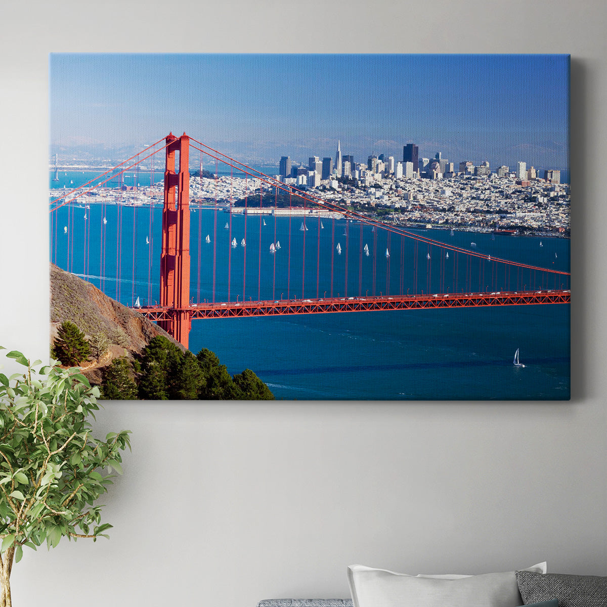 San Francisco Panorama - Canvas Art Print