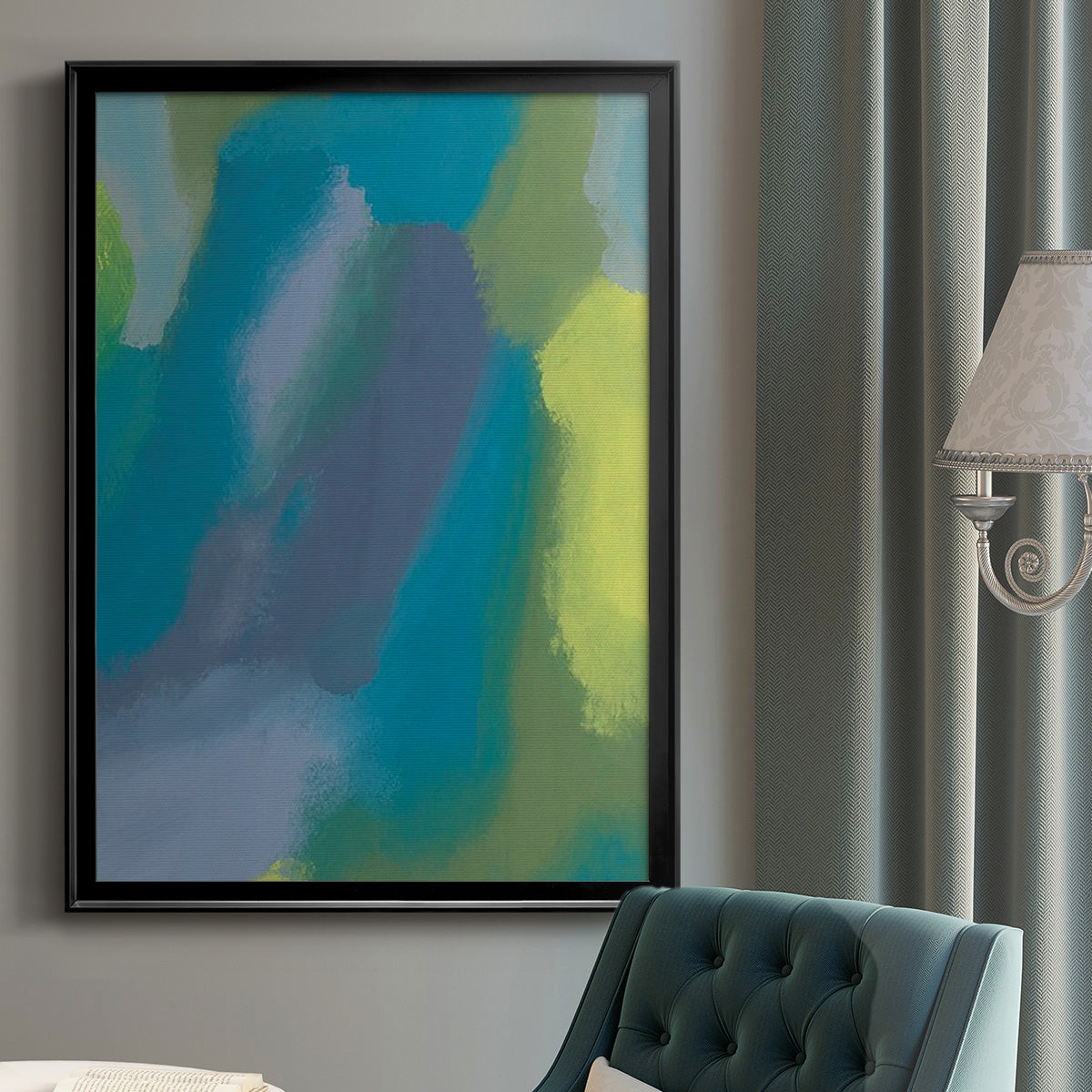Lost in Memories I - Modern Framed Canvas Print