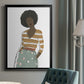 Fashion Vignette II - Modern Framed Canvas Print