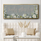 Family Gathers - Floater Framed Canvas Print
