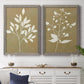 Honey Botanical I   - Premium Framed Canvas 2 Piece Set - Ready to Hang