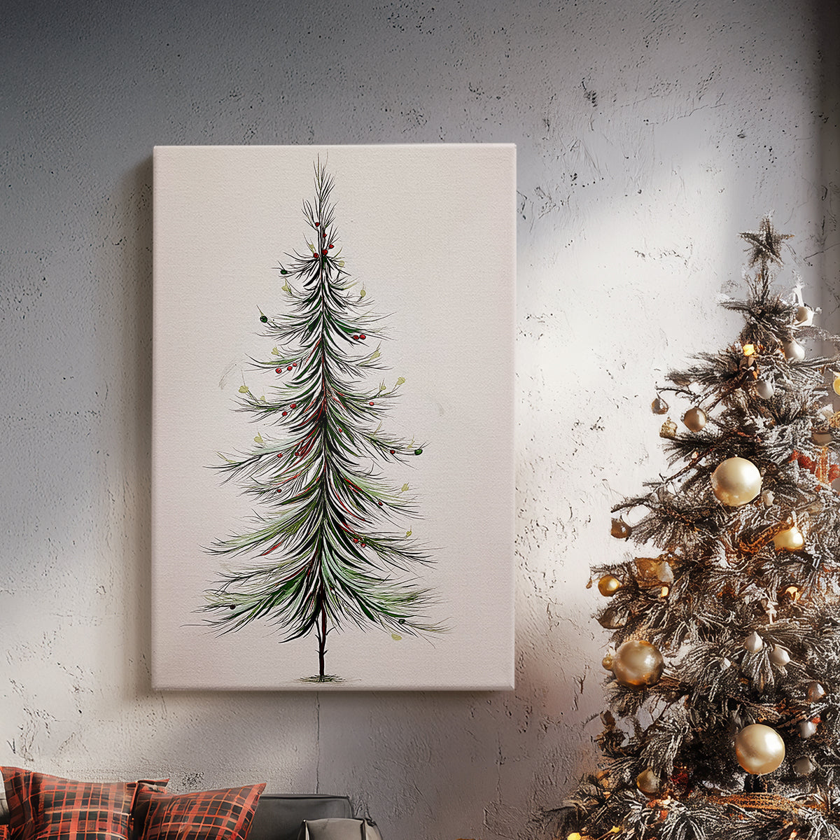 Night of Silver Blessing - Canvas Art Print