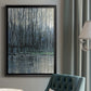 Morning Drizzle I - Modern Framed Canvas Print