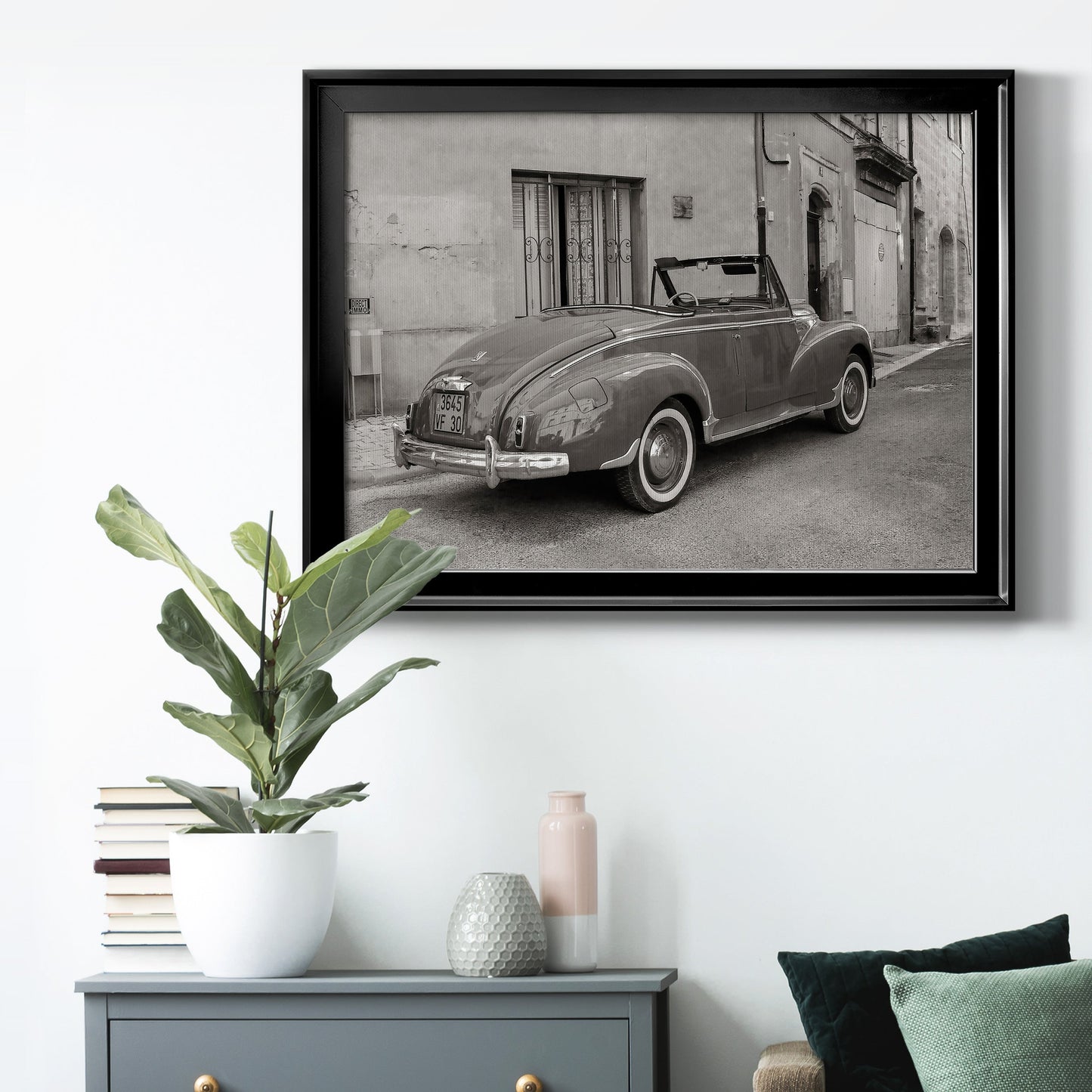 Classic Automobile Premium Classic Framed Canvas - Ready to Hang