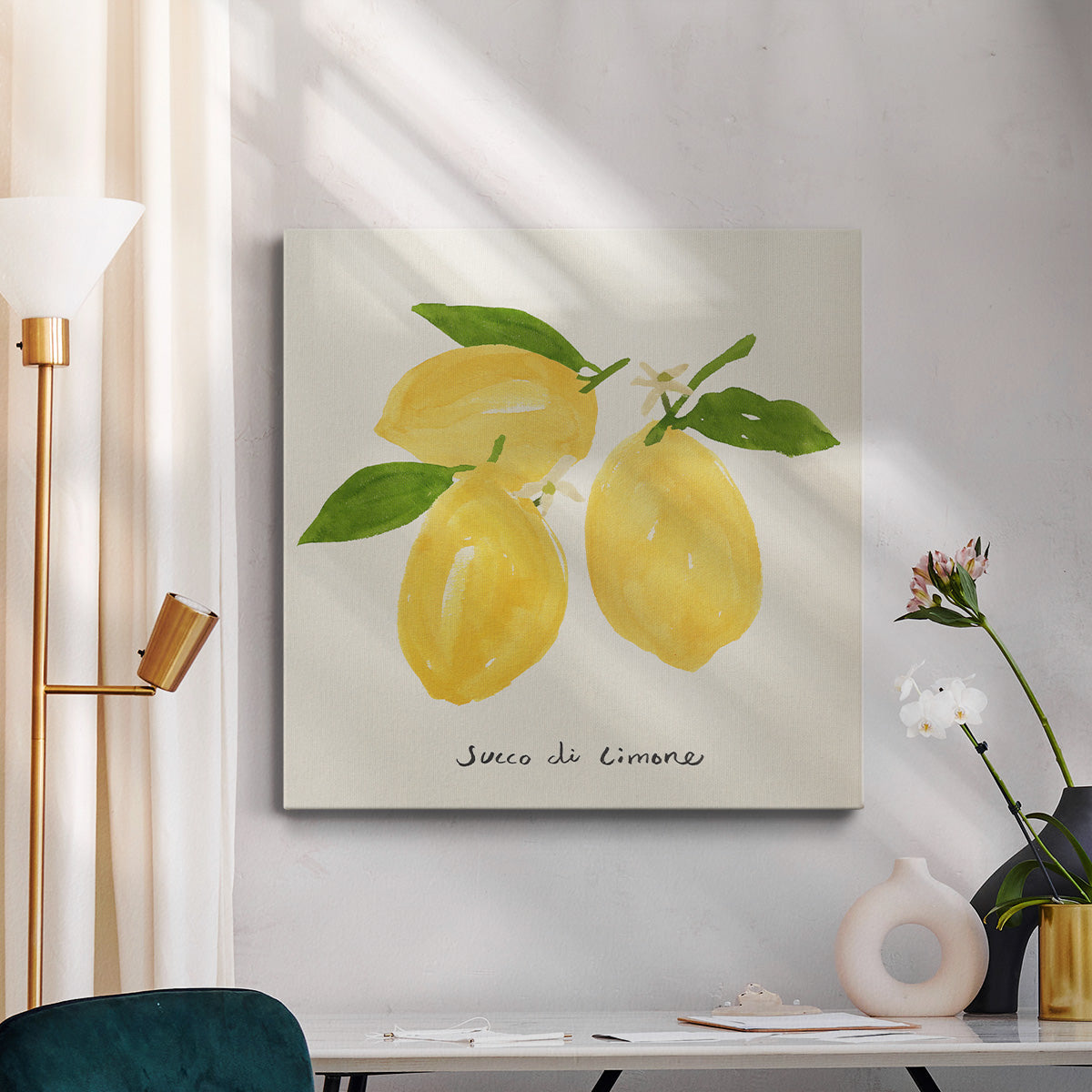 Citrus Trattare I-Premium Gallery Wrapped Canvas - Ready to Hang