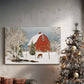 Snowwhite Nativity at Midnight - Canvas Art Print