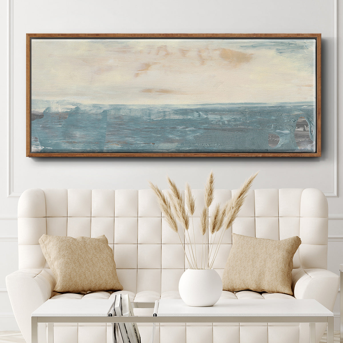 Peace and Calm III - Floater Framed Canvas Print