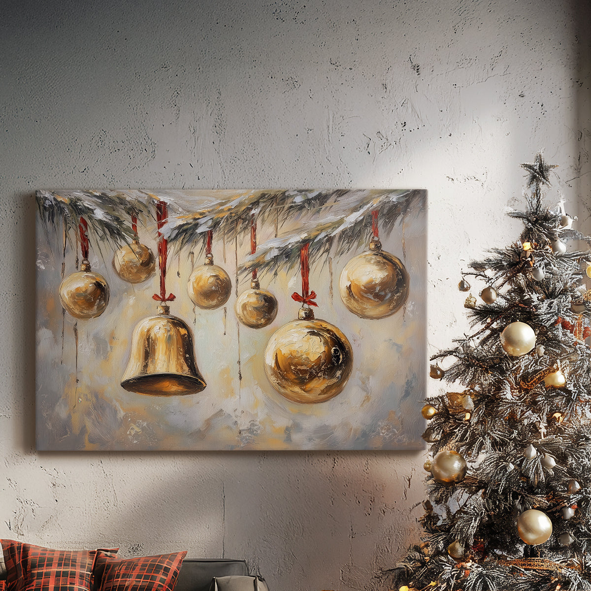 Dusk of Warm Lantern Night - Canvas Art Print