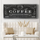 Coffee Everyday - Floater Framed Canvas Print