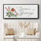 Winter Visitor Collection D - Floater Framed Canvas Print