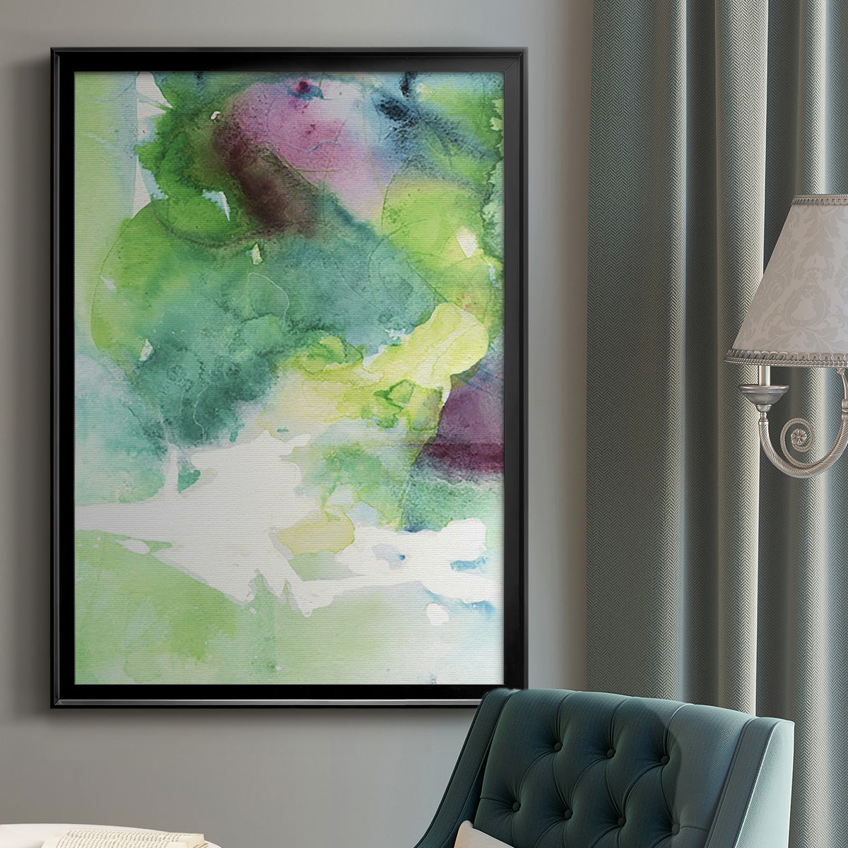 Rising Above IV - Modern Framed Canvas Print