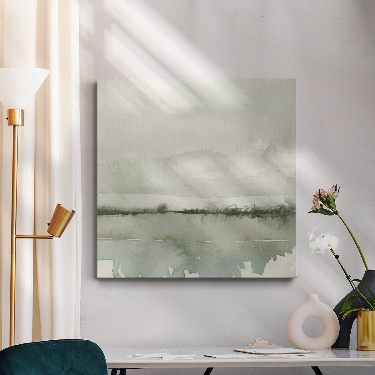 Winter Reflections II-Premium Gallery Wrapped Canvas - Ready to Hang