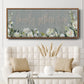 Family Gathers - Floater Framed Canvas Print