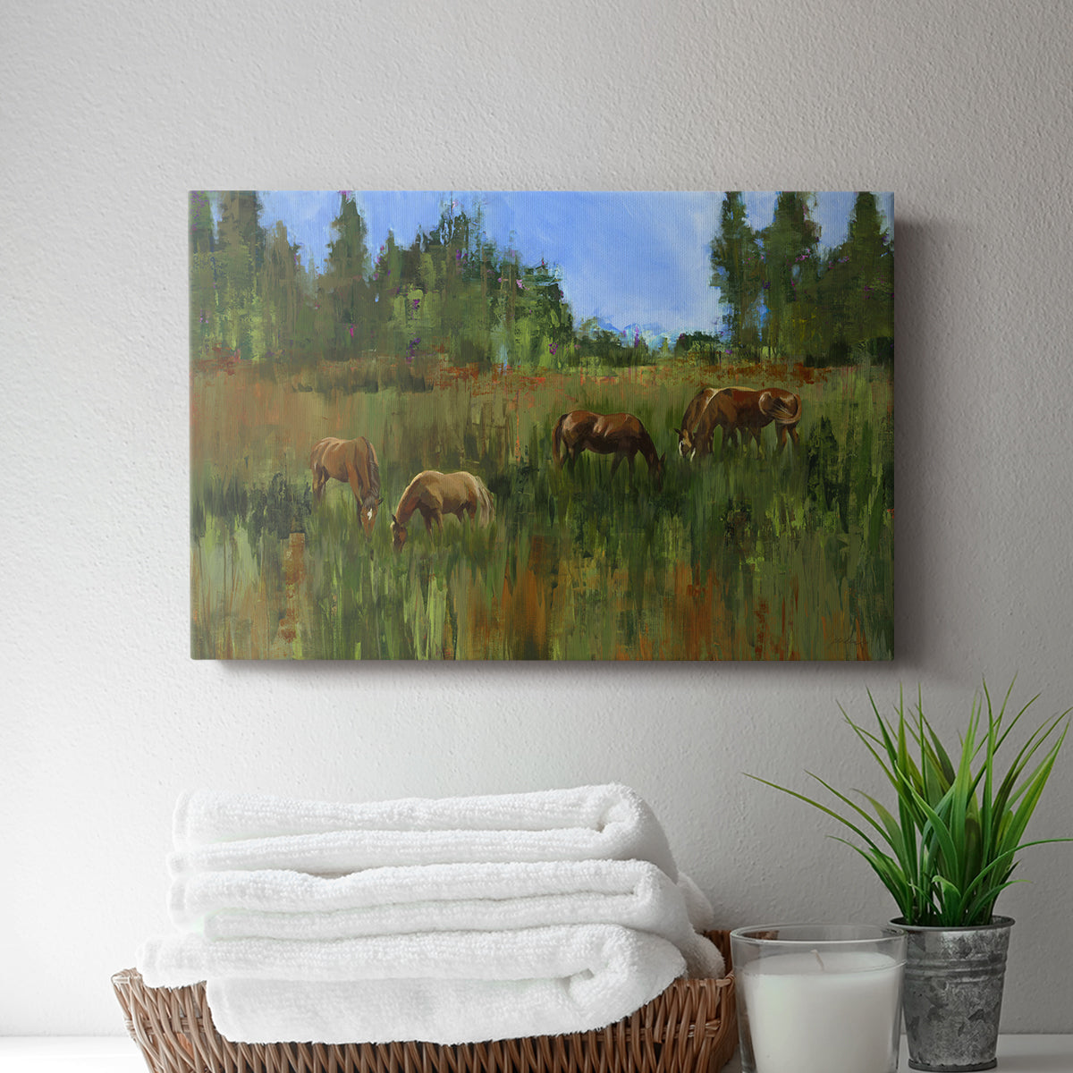 The Grass Is Always Greener - Canvas Art Print