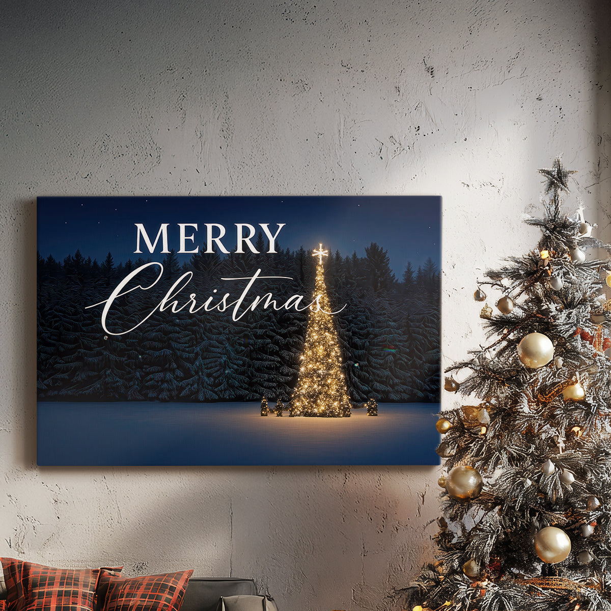 Stillwater Blessing of Candle - Canvas Art Print
