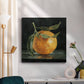 Dark Orange Still Life I-Premium Gallery Wrapped Canvas - Ready to Hang