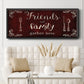 Friends and Family - Floater Framed Canvas Print