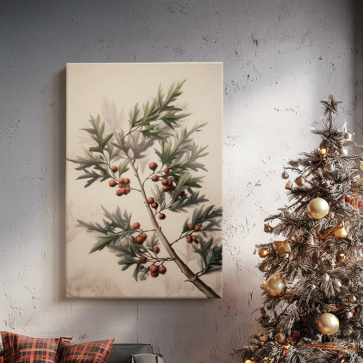 Sugar Bells at Midnight - Canvas Art Print