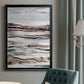 Muted Earth Layers I - Modern Framed Canvas Print