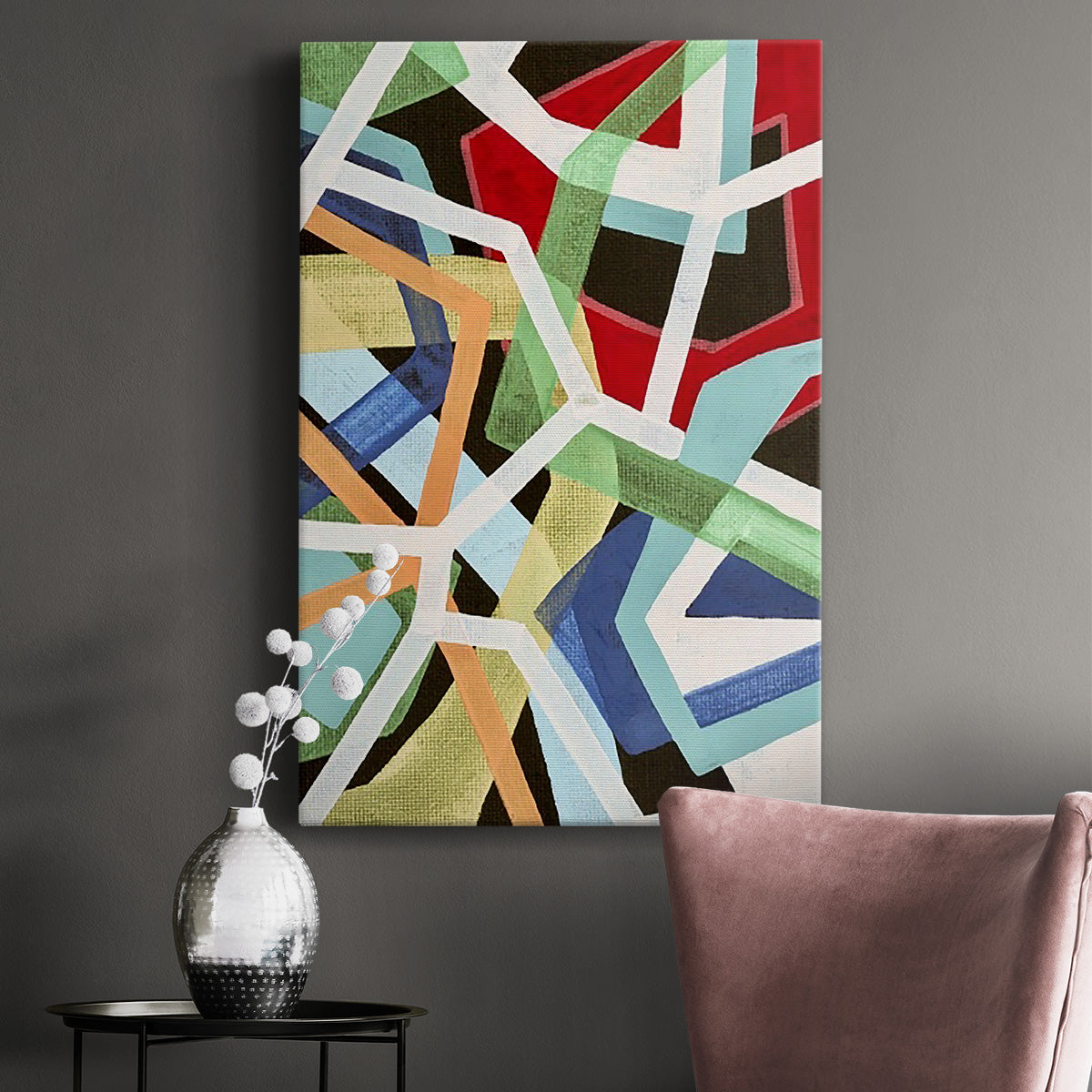 Magnetic Color I - Canvas Art Print